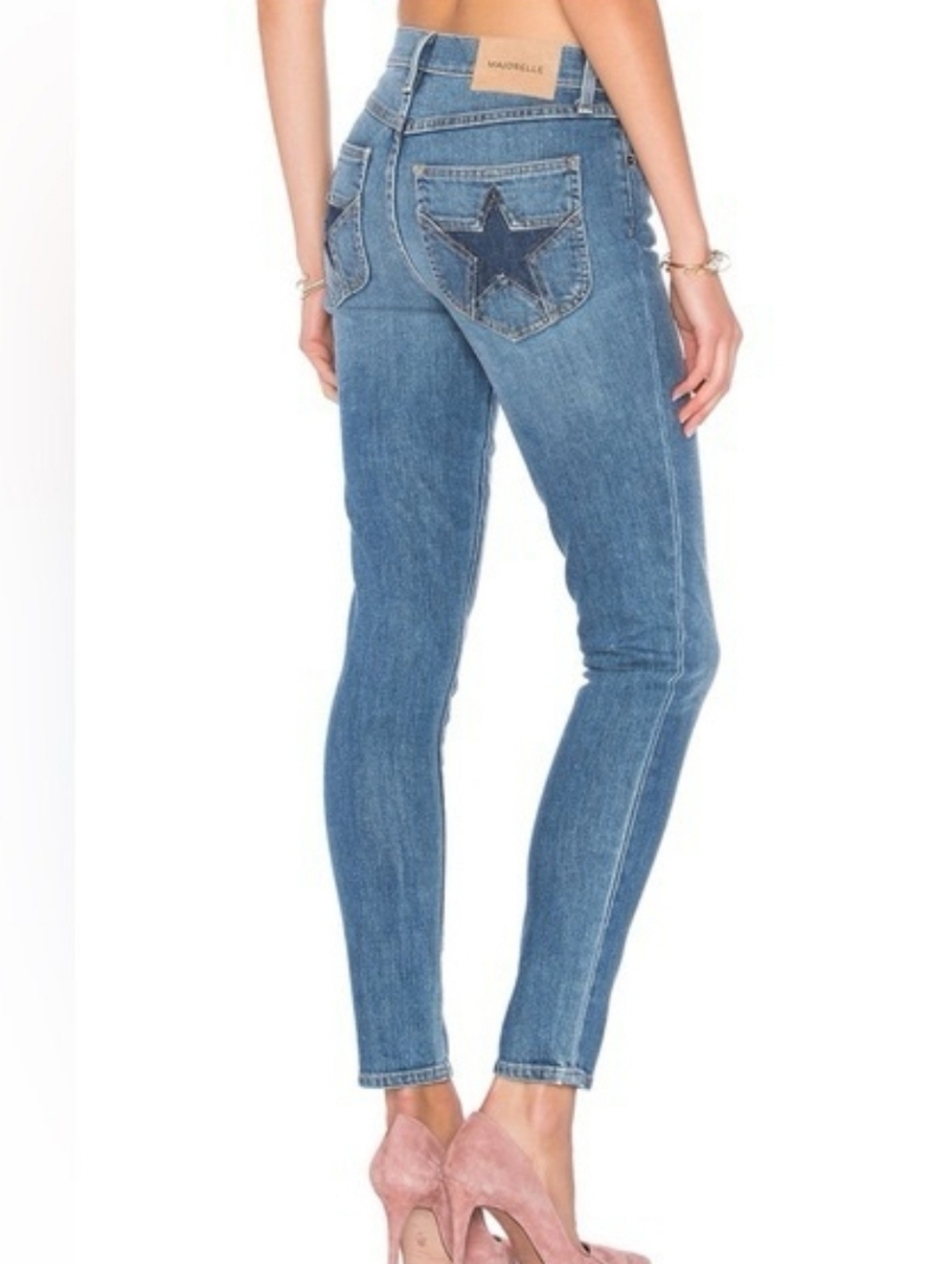 Majorelle Bowie Star Pocket Jeans Size 27